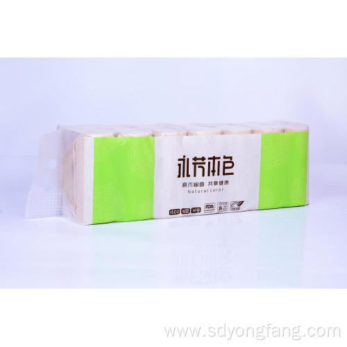 Natural Pulp Color Roll Toilet Papers 1500g